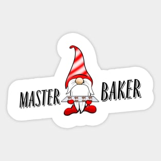 MASTER BAKER GNOMES Sticker